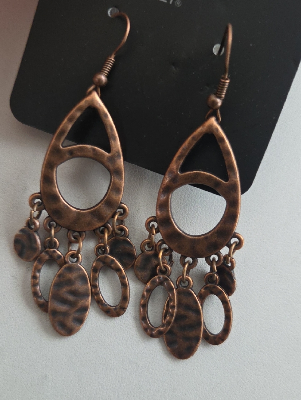 Paparazzi Plaons Jane Copper Earrings NWT